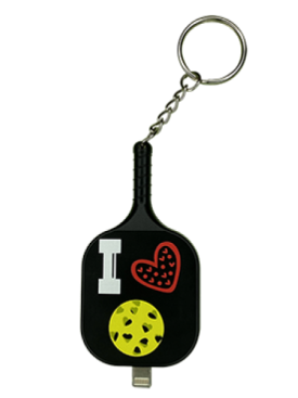 I Love Pickleball Cell Phone Charger
